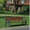 Robers Cast iron Park bench with hardwood PB 1103