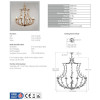 Anjou Chandelier CL0116