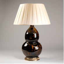 Gourd Vase Table Lamp TC0097.BR Tortoiseshell