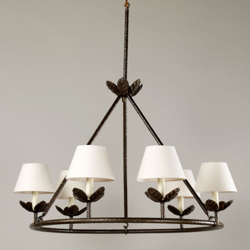 Montferrat Leaf With Top Rod Chandelier CL0003