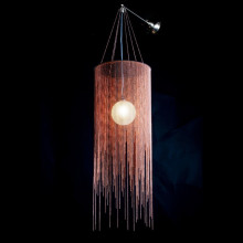 Circular Willow Wall Lantern 280