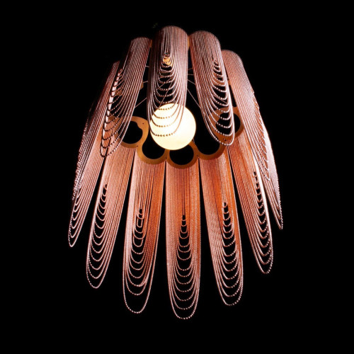 Scalloped Looped Pendant Lamp 400