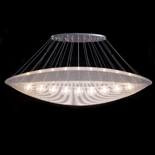 Cocoon Chandelier Suspended 1750x400