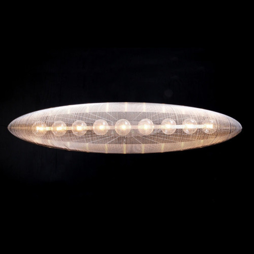 Cocoon Chandelier Suspended 1750x400