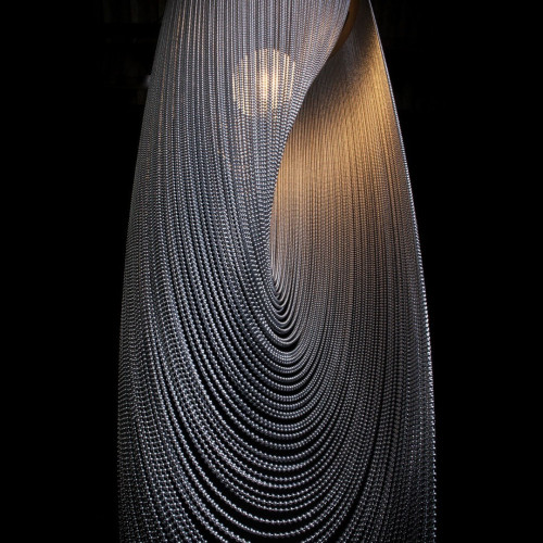 Single Spiral Pod Pendant Lamp 400