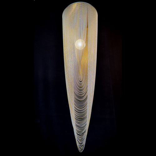 Single Spiral Pod Pendant Lamp 400