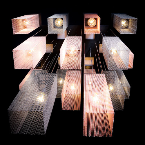 Ziggurat Chandelier Suspended 1250x900