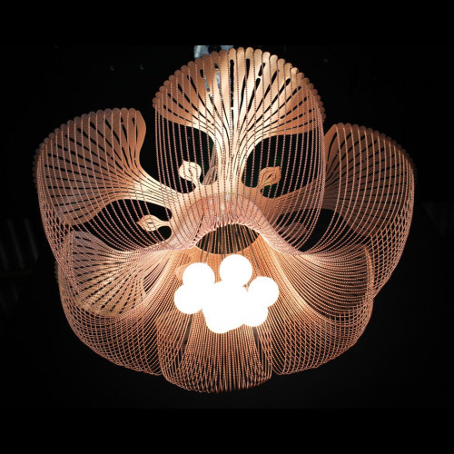 Moonflower Chandelier Suspended 1000