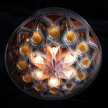 Mandala No2 Chandelier Ceiling Mounted 1000