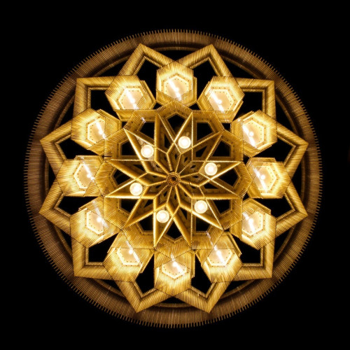 Mandala No2 Chandelier Ceiling Mounted 1000