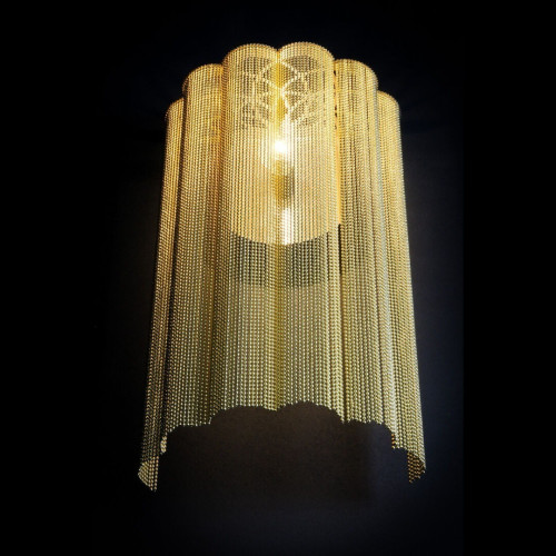 Scalloped Cropped Wall Sconce 280