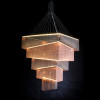 Geometric Storm Chandelier Suspended 1200x900