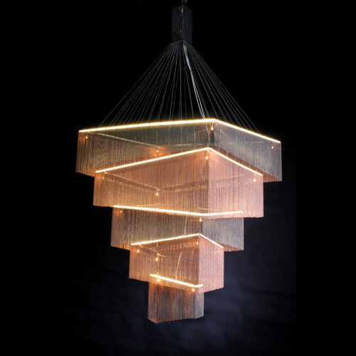 Geometric Storm Chandelier Suspended 1200x900