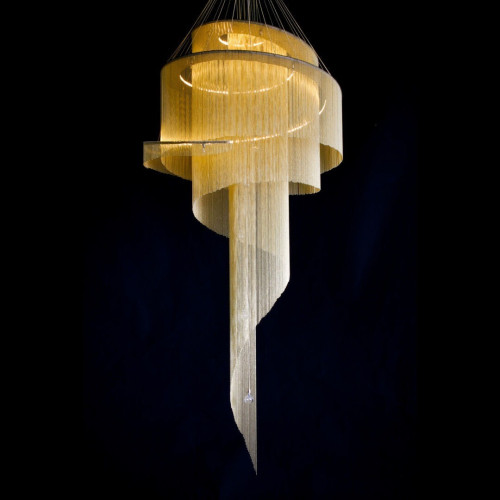 Spiral Nebula Chandelier Suspended 1000