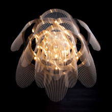 Rose Straight Chandelier Suspended 700