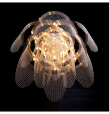 Rose Straight Chandelier Suspended 700