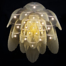 Rose Straight Chandelier Ceiling Mounted 700