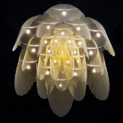 Rose Straight Chandelier Ceiling Mounted 700