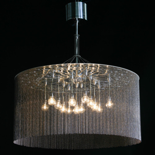 Ngoma Drum Chandelier Suspended 700