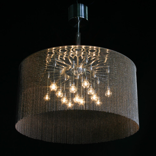 Ngoma Drum Chandelier Suspended 700