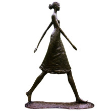 Woman Walking Tall Sculpture